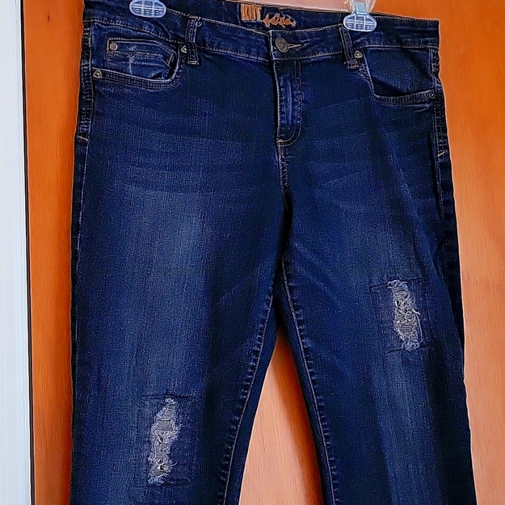 Kut from the Kloth women's distressed jeans